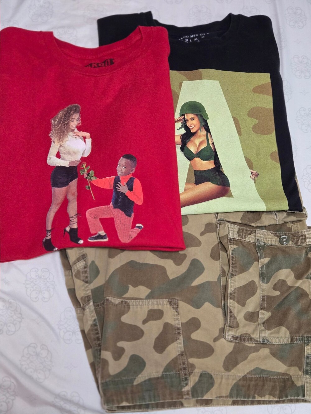 2 Akoo Shirts 1 Pair Roccowear Shorts Package